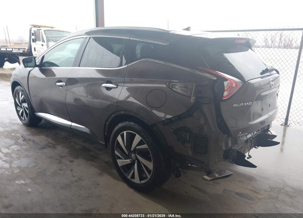 2015 NISSAN MURANO PLATINUM VIN: 5N1AZ2MG6FN204032