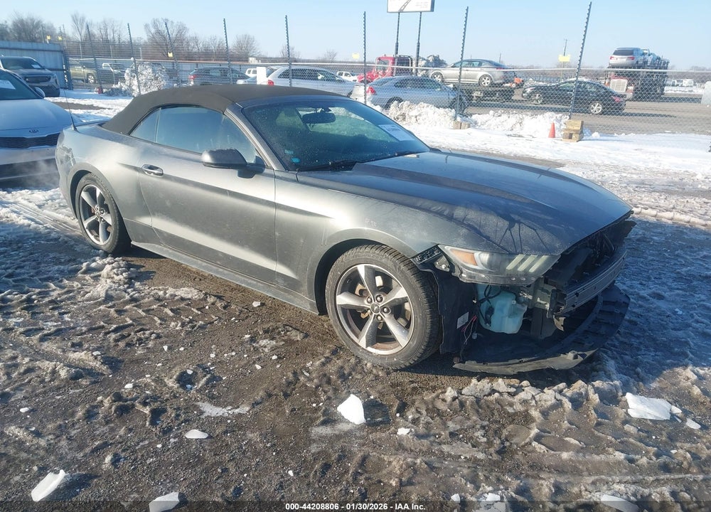 2016 FORD MUSTANG V6 VIN: 1FATP8EM4G5336255