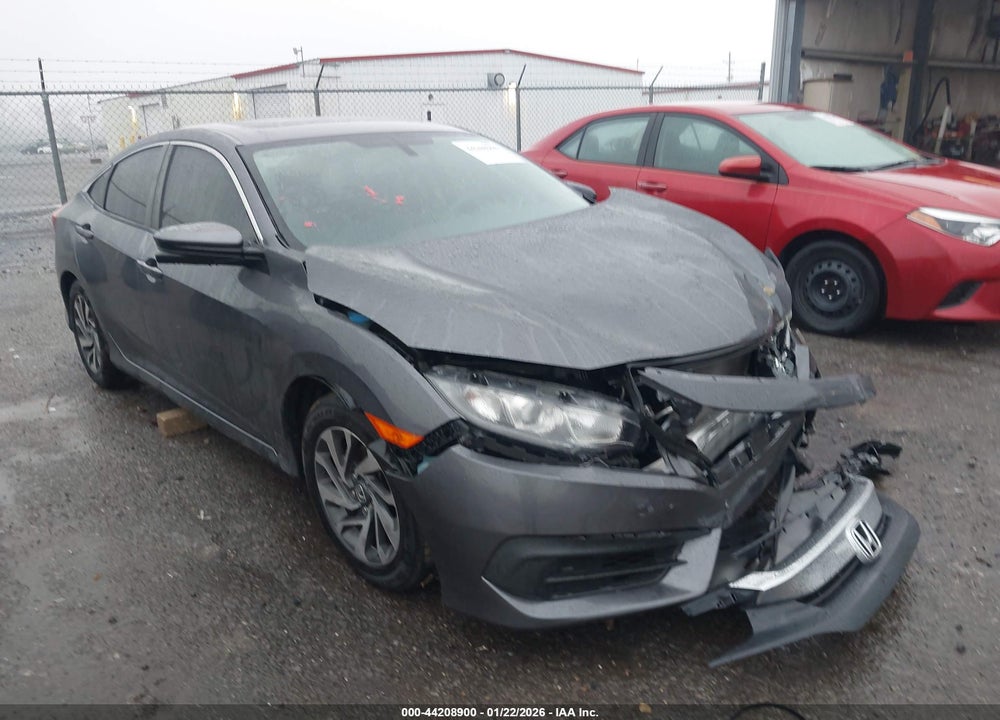 2017 HONDA CIVIC EX VIN: 19XFC2F76HE051314