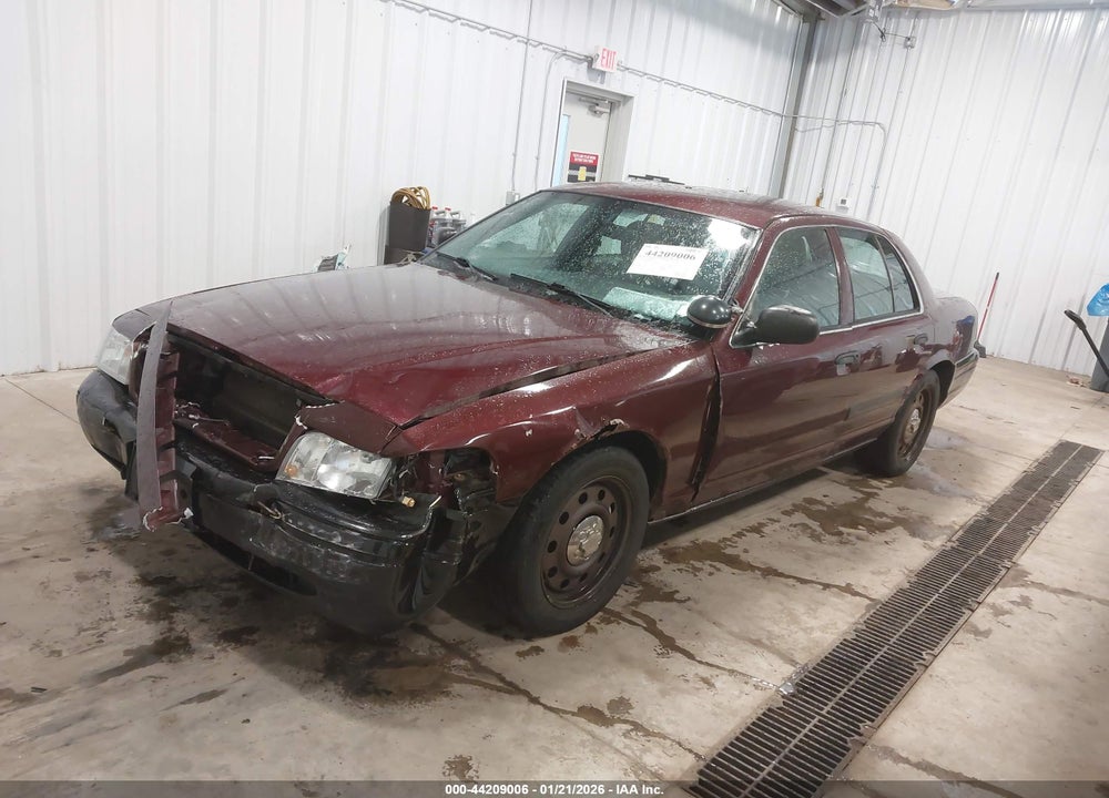 2011 FORD CROWN VICTORIA POLICE INTERCEPTOR VIN: 2FABP7BV6BX117114