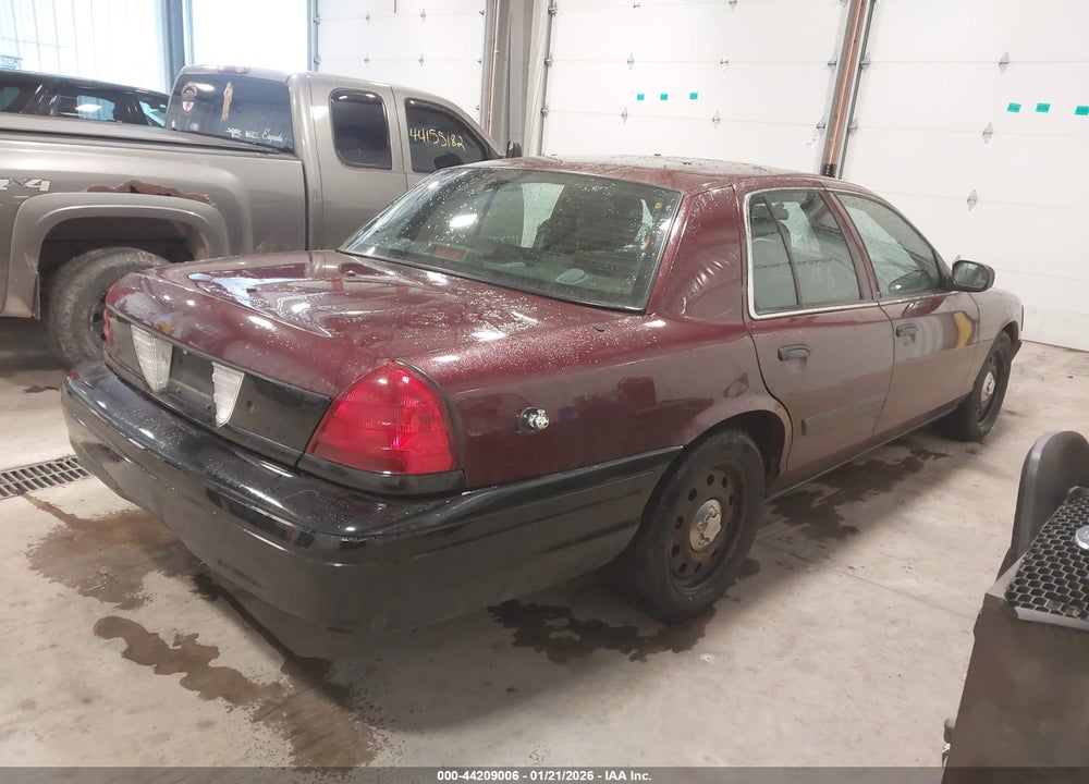 2011 FORD CROWN VICTORIA POLICE INTERCEPTOR VIN: 2FABP7BV6BX117114