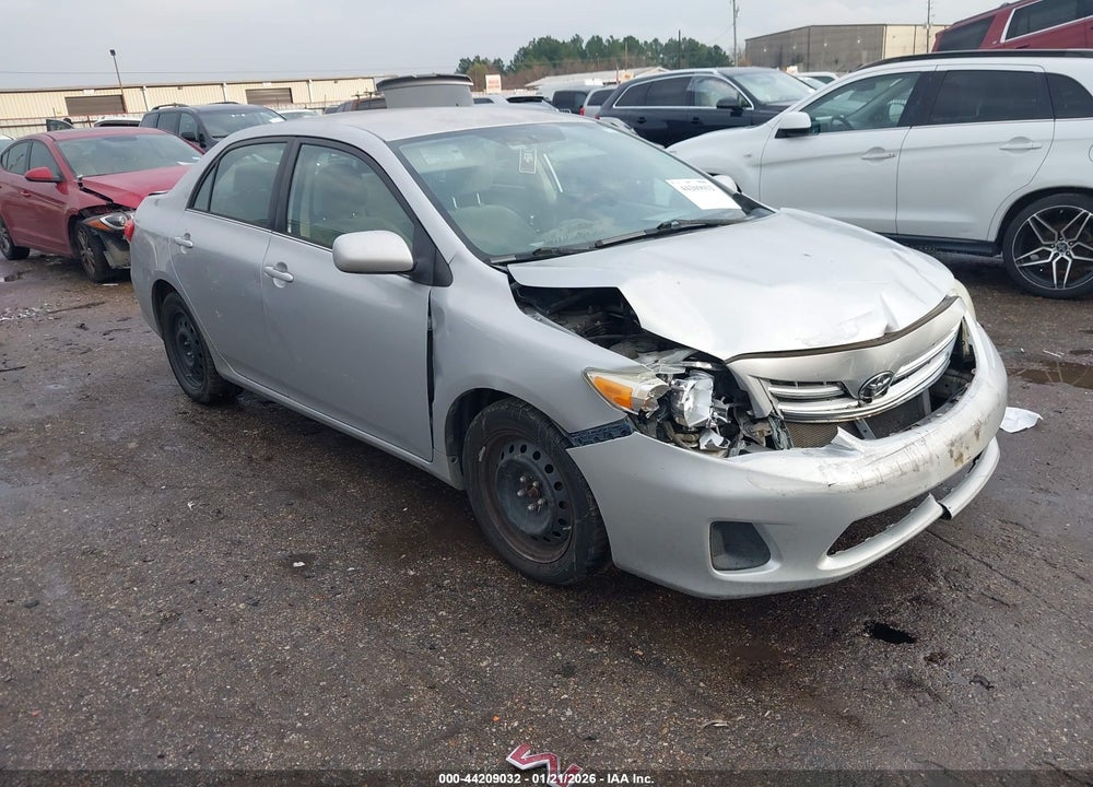 2013 TOYOTA COROLLA LE VIN: 5YFBU4EE3DP083539