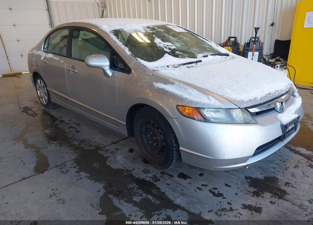 2006 HONDA CIVIC LX VIN: 1HGFA16516L073077