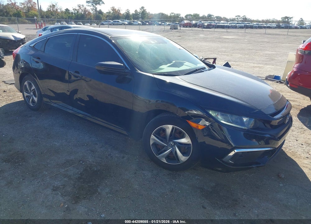 2021 HONDA CIVIC LX VIN: 2HGFC2F6XMH504597