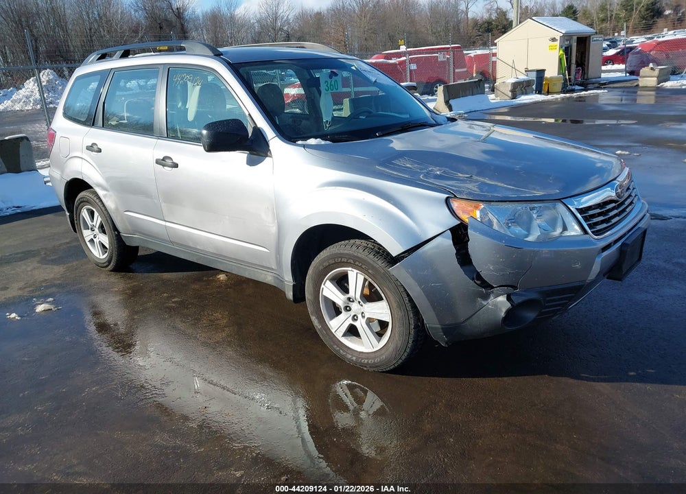 2010 SUBARU FORESTER 2.5X VIN: JF2SH6BC7AH909160