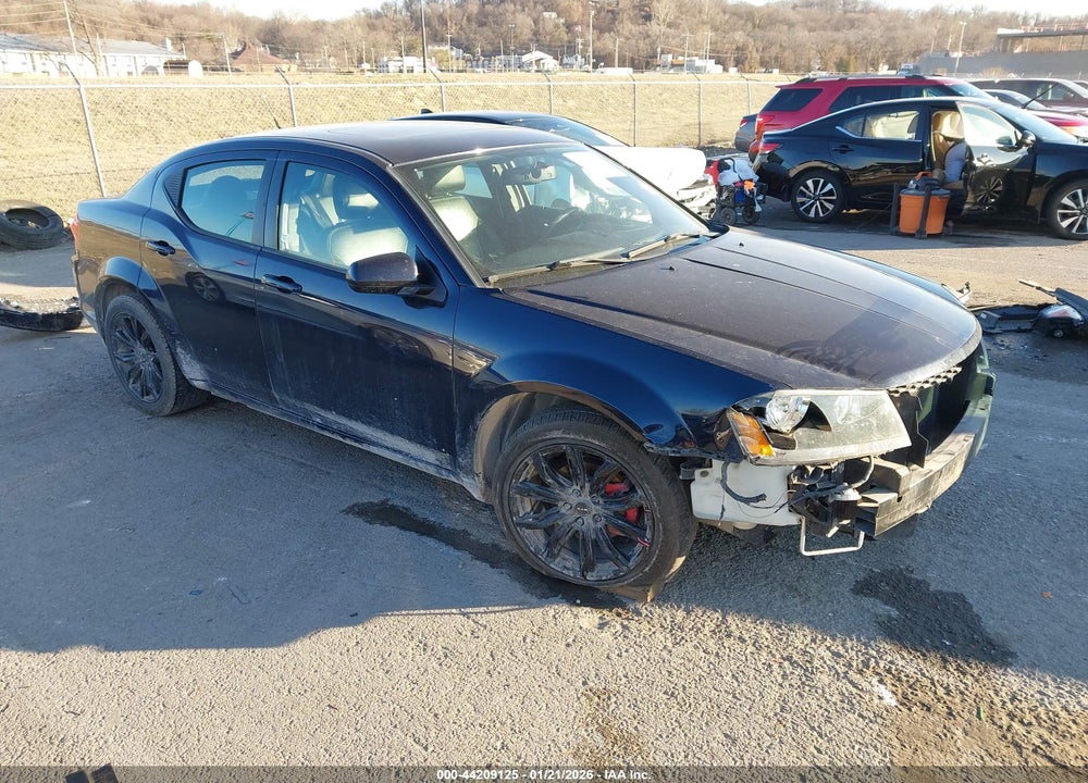 2011 DODGE AVENGER LUX VIN: 1B3BD2FGXBN595993