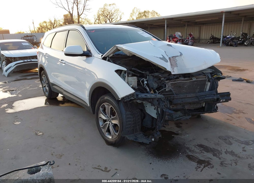 2014 HYUNDAI SANTA FE GLS VIN: KM8SM4HF6EU036848