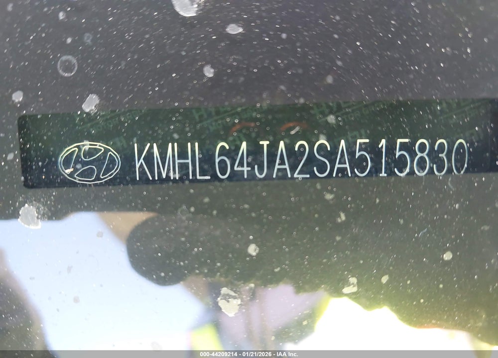 2025 HYUNDAI SONATA SEL VIN: KMHL64JA2SA515830