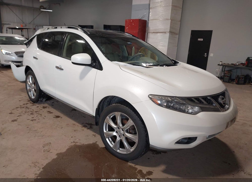 2013 NISSAN MURANO LE VIN: JN8AZ1MW3DW309449