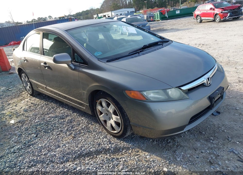 2007 HONDA CIVIC LX VIN: 1HGFA16547L052998