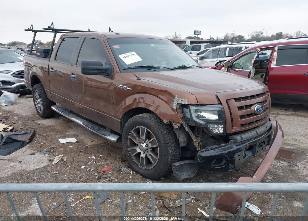 2011 FORD F150 SUPERCREW VIN: 1FTEW1CM9BKD70797