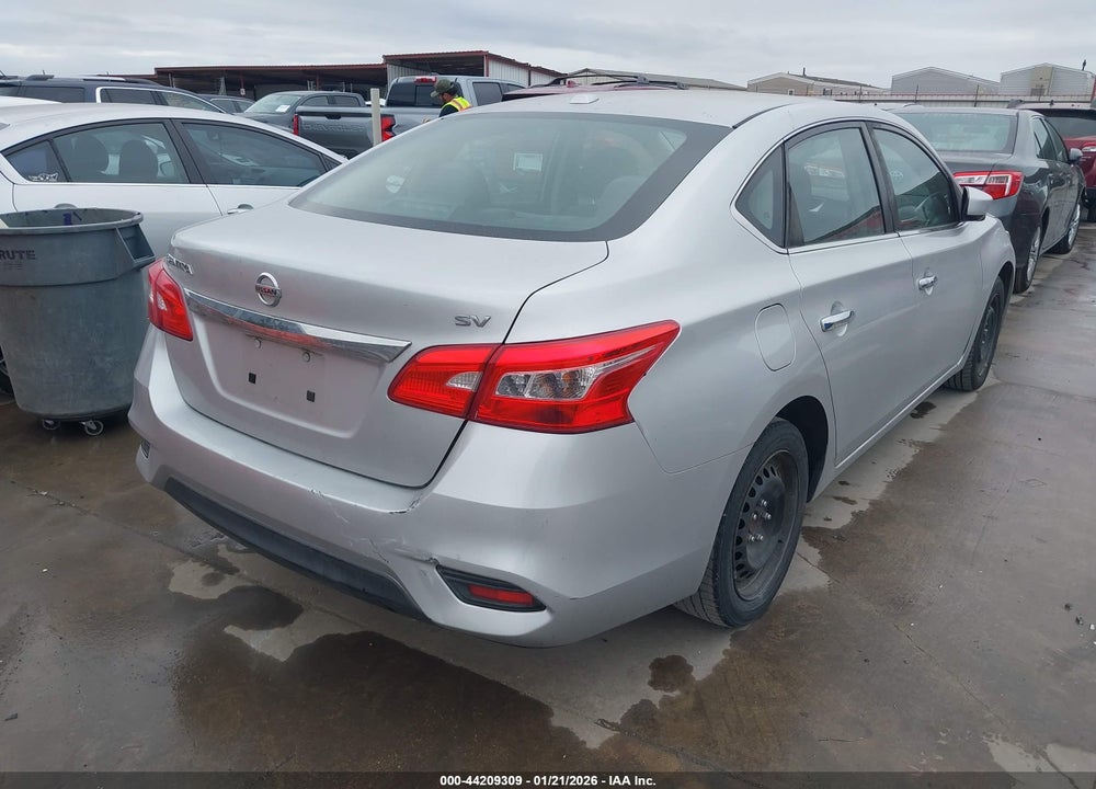 2017 NISSAN SENTRA SV VIN: 3N1AB7AP7HL665093