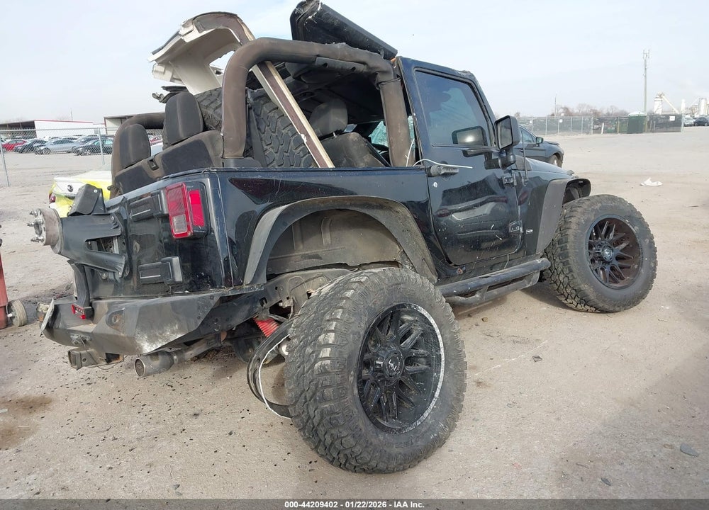 2011 JEEP WRANGLER SPORT VIN: 1J4AA2D16BL598686