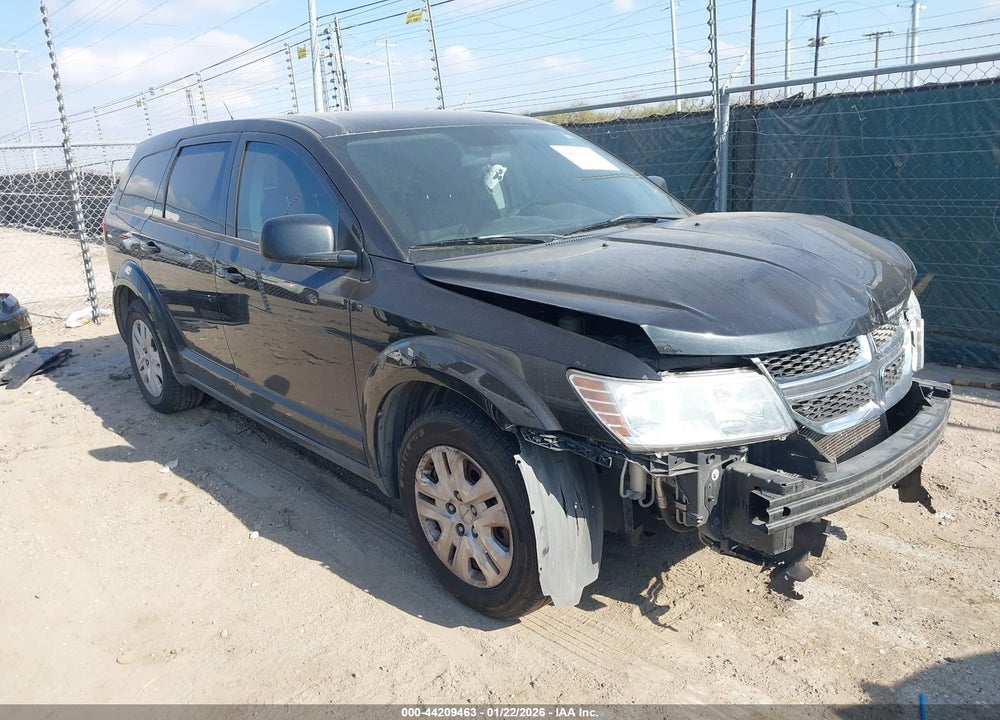 2013 DODGE JOURNEY AMERICAN VALUE PKG VIN: 3C4PDCAB9DT684897