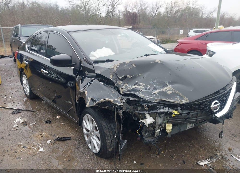 2018 NISSAN SENTRA SV VIN: 3N1AB7AP9JL657860