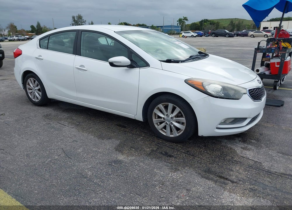 2015 KIA FORTE EX VIN: KNAFX4A82F5359845