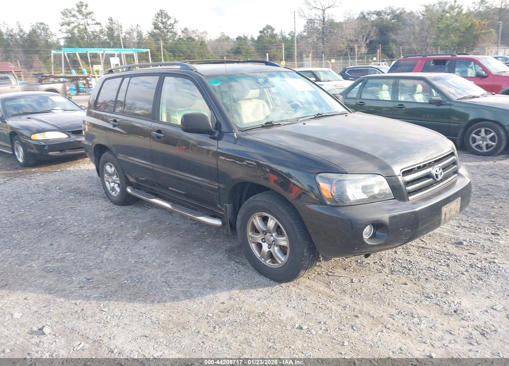 2006 TOYOTA HIGHLANDER V6 VIN: JTEEP21A460176493