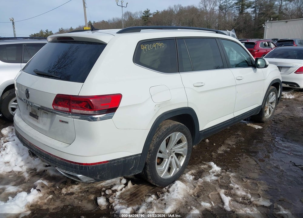 2021 VOLKSWAGEN ATLAS 3.6L V6 SE W/TECHNOLOGY VIN: 1V2KR2CA8MC516253