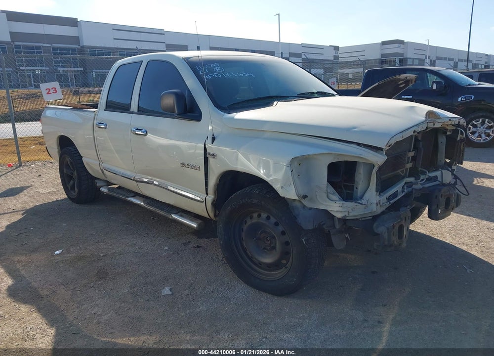 2008 DODGE RAM 1500 SLT VIN: 1D7HA18278J162103