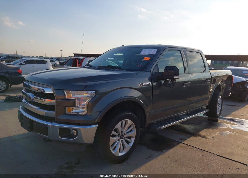 2015 FORD F-150 LARIAT VIN: 1FTEW1EF5FFA53502