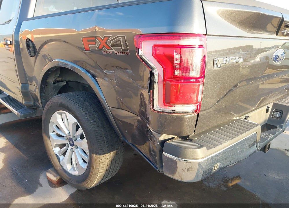 2015 FORD F-150 LARIAT VIN: 1FTEW1EF5FFA53502