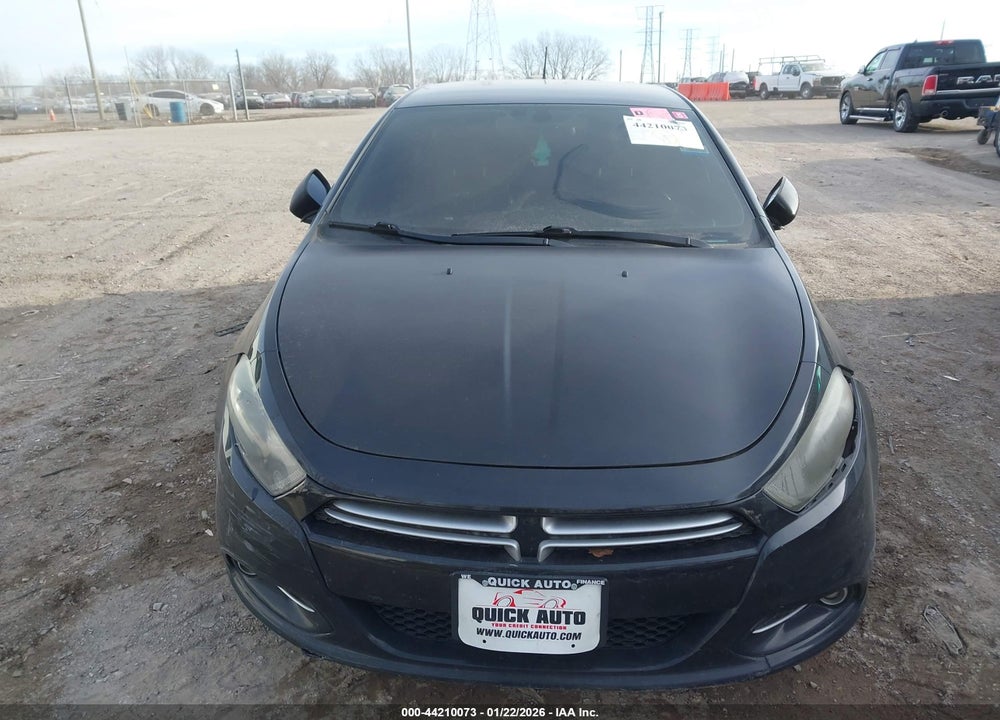 2013 DODGE DART GT VIN: 1C3CDFCB8DD327198