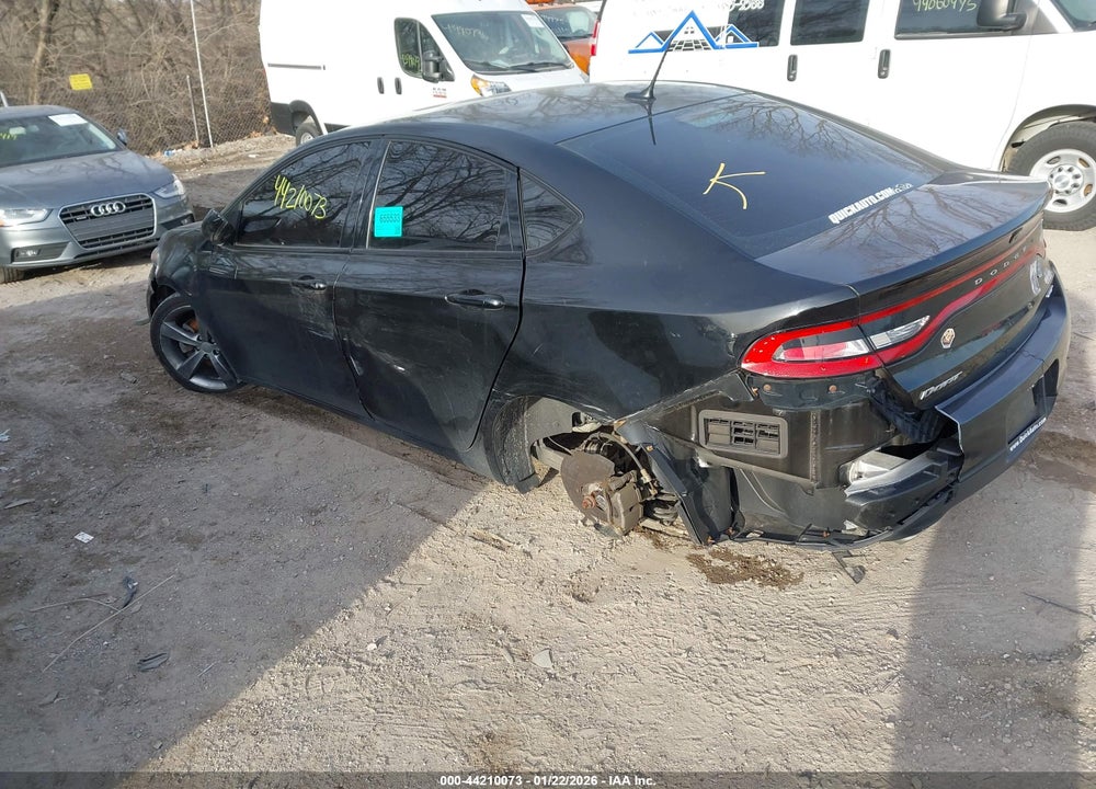 2013 DODGE DART GT VIN: 1C3CDFCB8DD327198