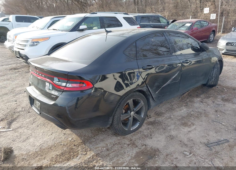 2013 DODGE DART GT VIN: 1C3CDFCB8DD327198