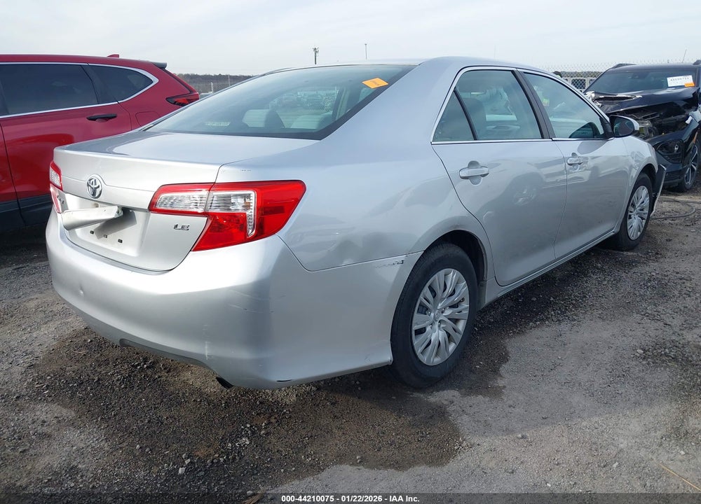 2012 TOYOTA CAMRY LE VIN: 4T4BF1FKXCR199210