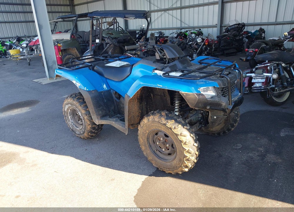 2014 HONDA RANCER 420 ATV VIN: 1HFTE4701E4101763
