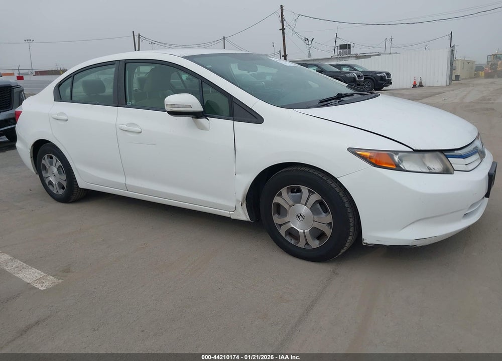 2012 HONDA CIVIC HYBRID VIN: JHMFB4F2XCS005430