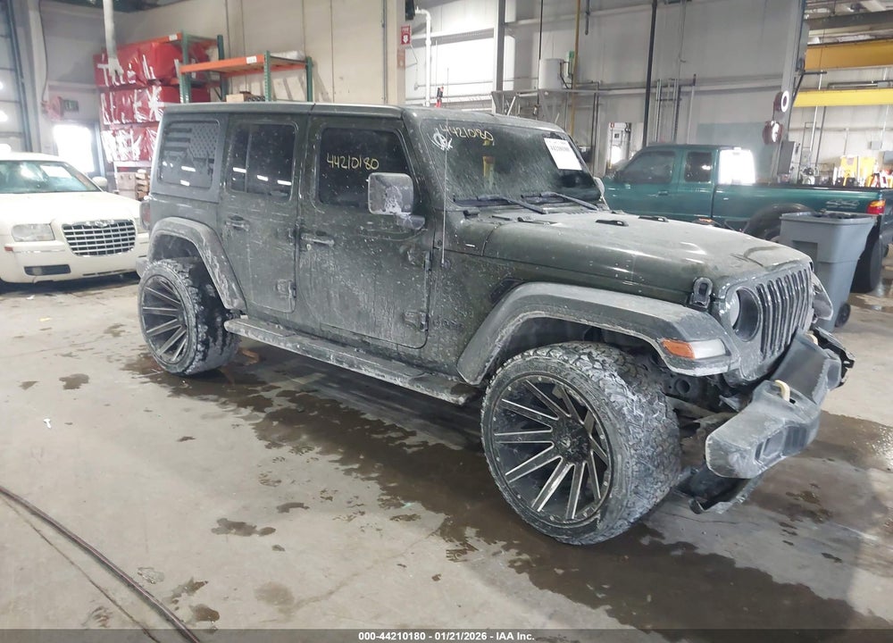 2021 JEEP WRANGLER UNLIMITED SPORT ALTITUDE 4X4 VIN: 1C4HJXDN3MW740398