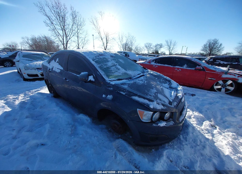 2013 CHEVROLET SONIC LS AUTO VIN: 1G1JA5SH8D4158658