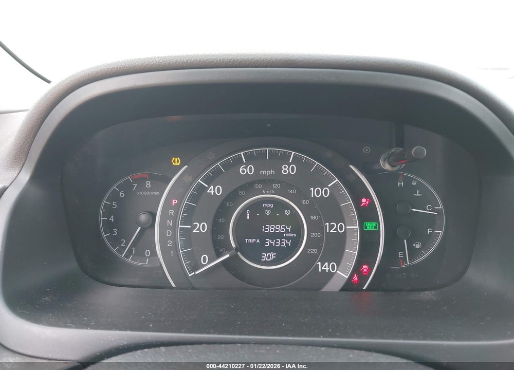 2014 HONDA CR-V EX-L VIN: 2HKRM4H72EH690896