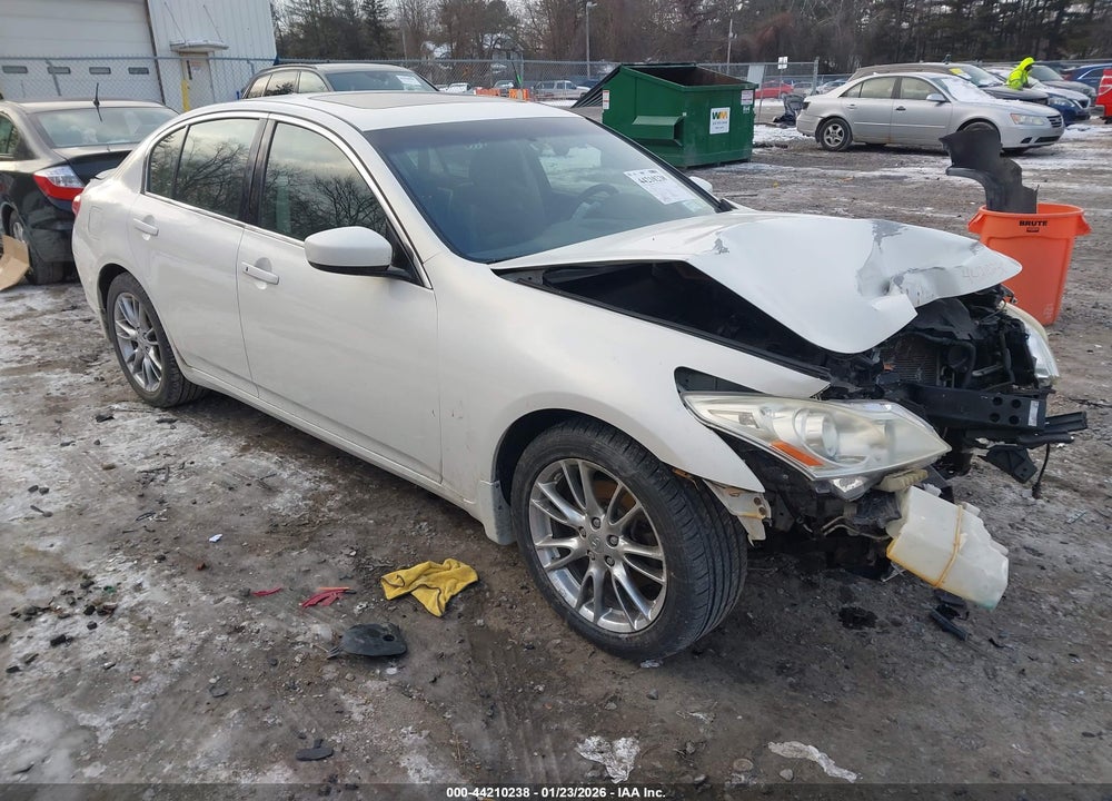 2010 INFINITI G37X VIN: JN1CV6AR5AM253181
