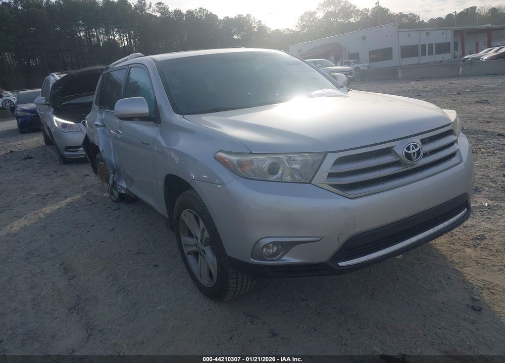 2012 TOYOTA HIGHLANDER LIMITED V6 VIN: 5TDDK3EH1CS161485