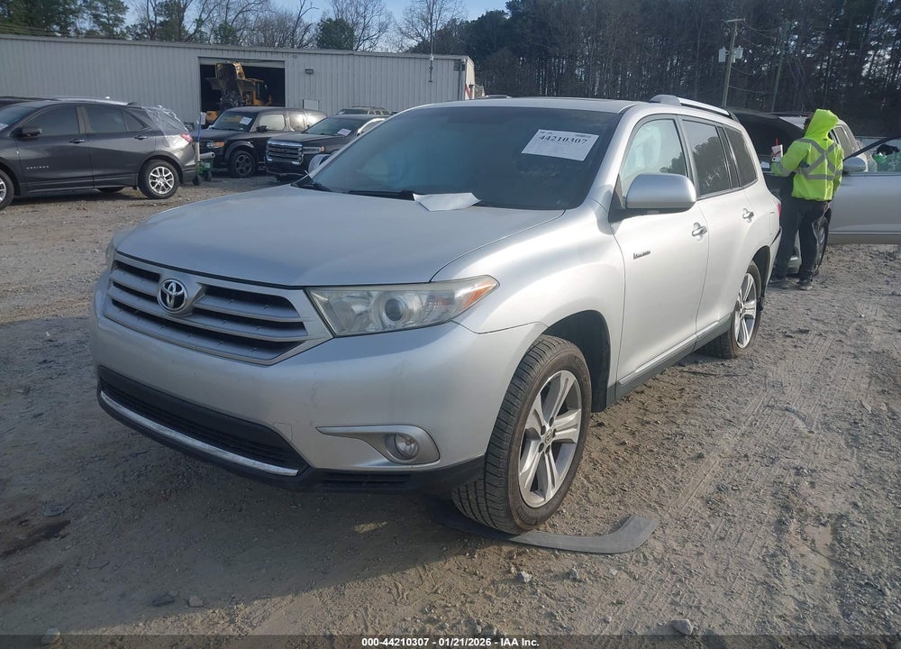 2012 TOYOTA HIGHLANDER LIMITED V6 VIN: 5TDDK3EH1CS161485