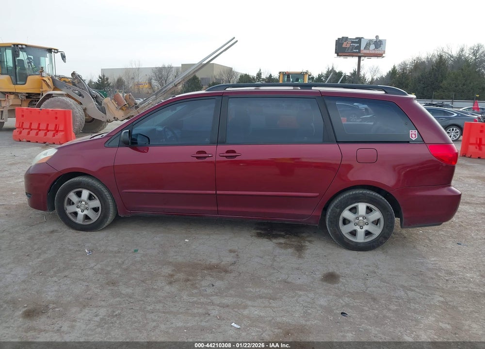 2007 TOYOTA SIENNA CE VIN: 5TDZK23C17S090298