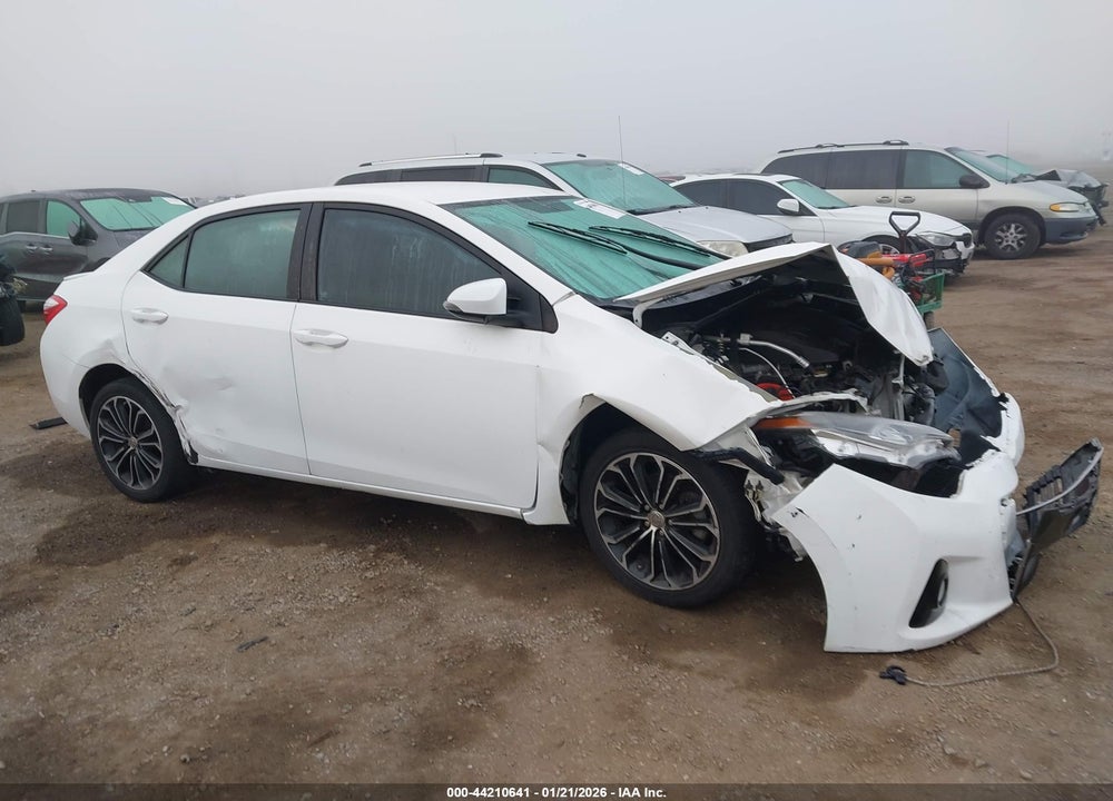 2016 TOYOTA COROLLA S PLUS VIN: 5YFBURHE5GP552272