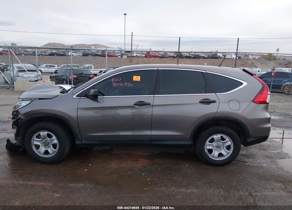2015 HONDA CR-V LX VIN: 5J6RM4H34FL072032