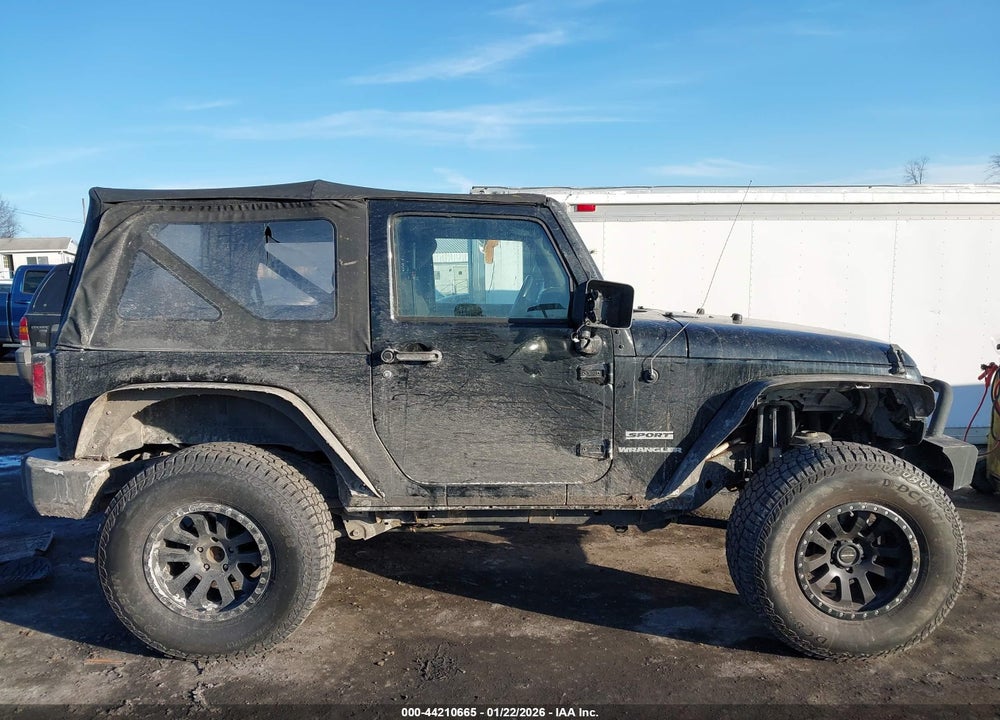 2015 JEEP WRANGLER SPORT VIN: 1C4AJWAG7FL523023