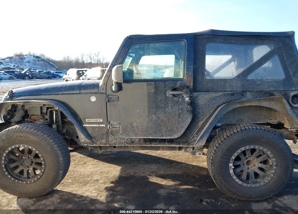 2015 JEEP WRANGLER SPORT VIN: 1C4AJWAG7FL523023