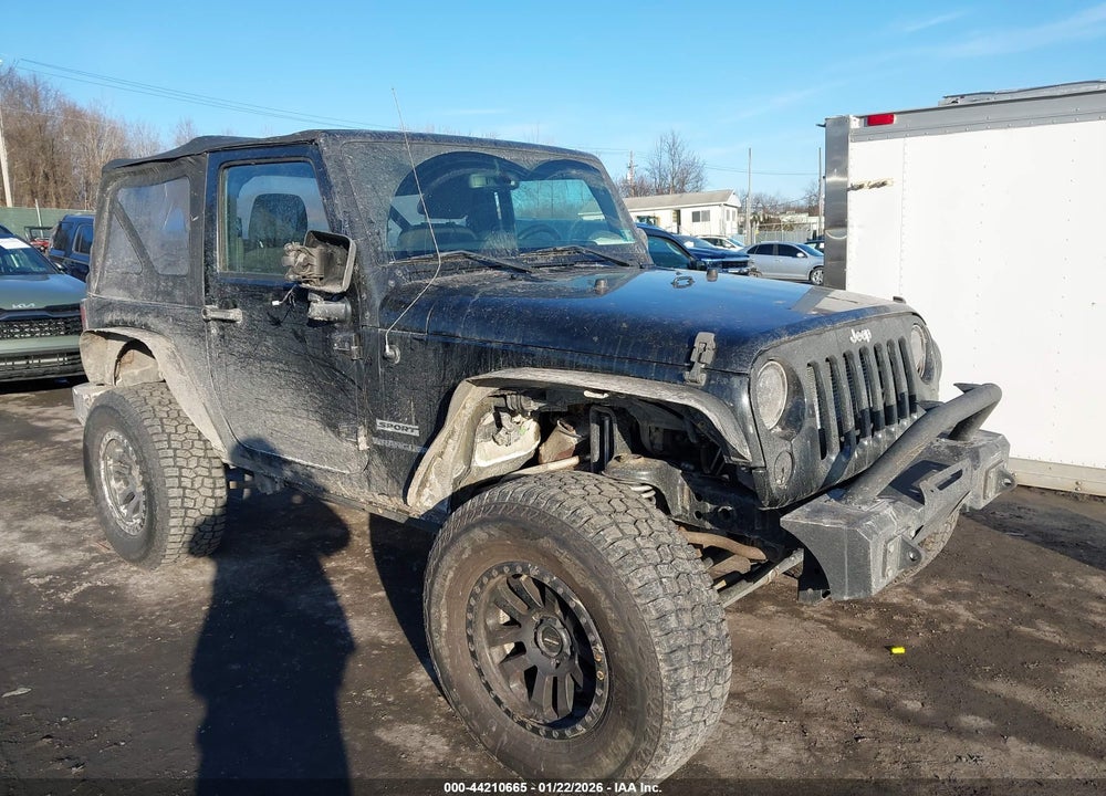 2015 JEEP WRANGLER SPORT VIN: 1C4AJWAG7FL523023