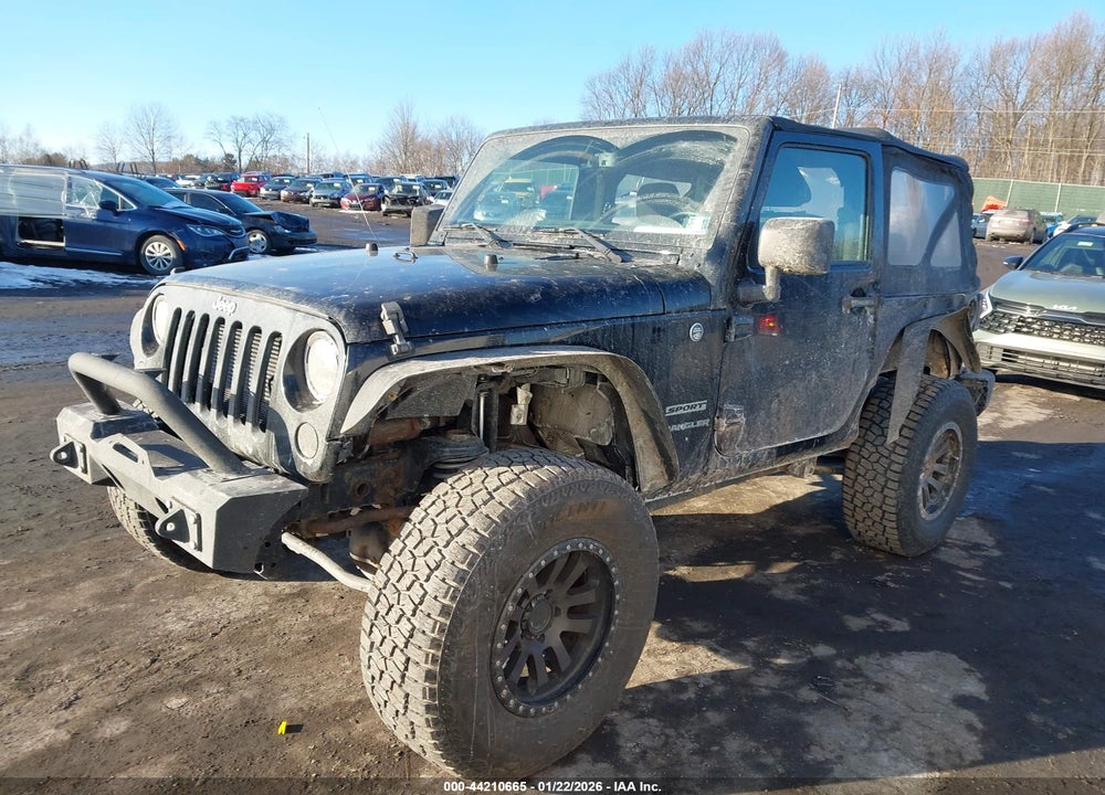 2015 JEEP WRANGLER SPORT VIN: 1C4AJWAG7FL523023