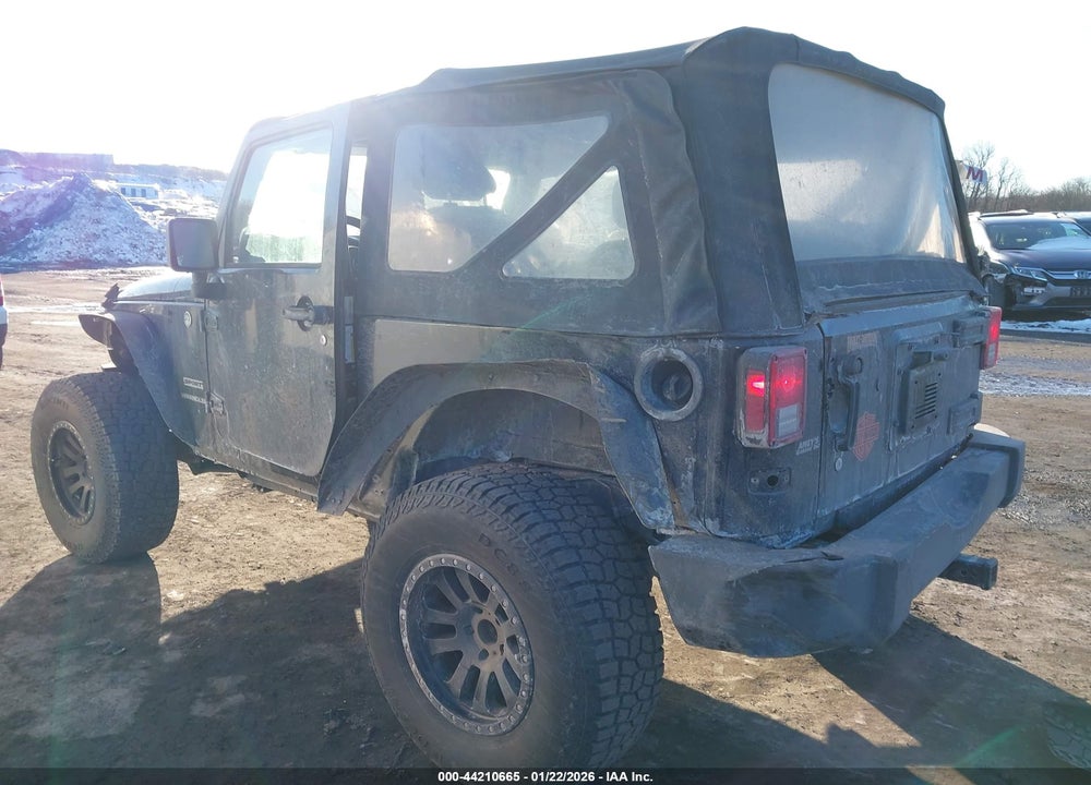 2015 JEEP WRANGLER SPORT VIN: 1C4AJWAG7FL523023