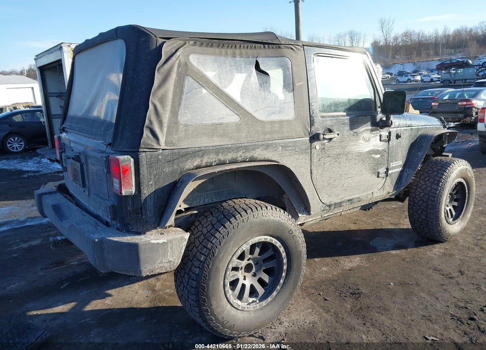 2015 JEEP WRANGLER SPORT VIN: 1C4AJWAG7FL523023