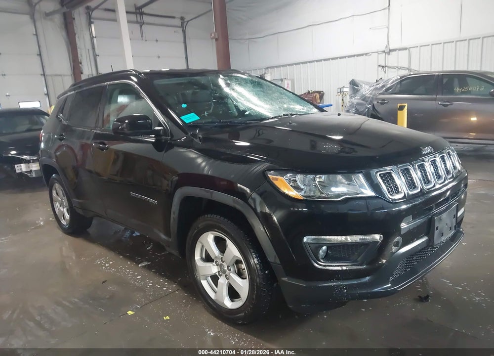 2021 JEEP COMPASS LATITUDE 4X4 VIN: 3C4NJDBB1MT598956