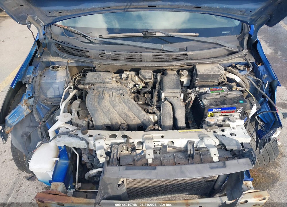 2012 NISSAN VERSA 1.6 S VIN: 3N1CN7APXCL825962