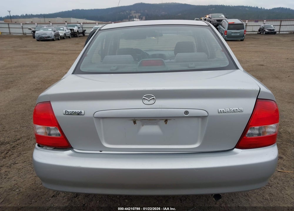 2000 MAZDA PROTEGE DX/LX VIN: JM1BJ222XY0197075