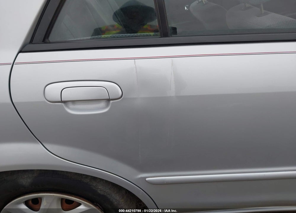 2000 MAZDA PROTEGE DX/LX VIN: JM1BJ222XY0197075